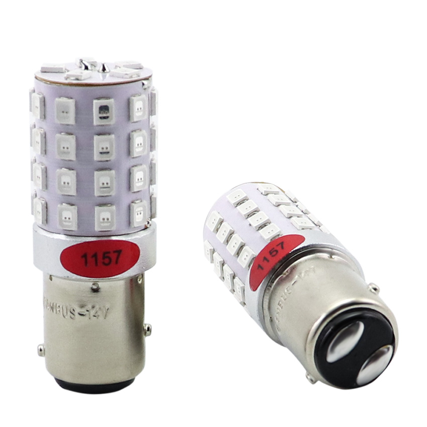 1157 BAY15D LED Bulb - Dual-Contact P21/5W 500LM Brake Tail Light (6V–85V DC)