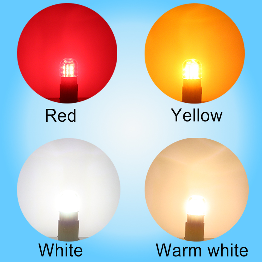 Four optical illumination color options for G18 LED globe bulb