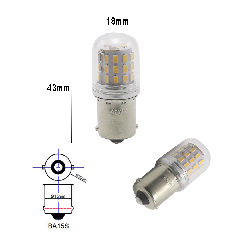 MIDCARS G18C-39L BA15s single contact socket dimensional drawing