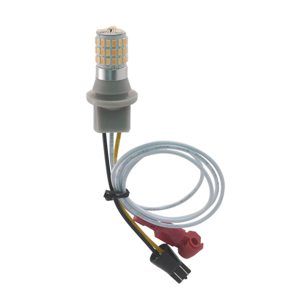 T10 Dual Color LED Bulb 54x SMD 3014 High Density Emitters
