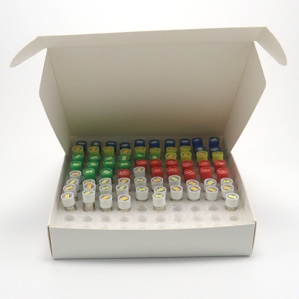 Industrial moisture-barrier export packaging for 23mm miniature LED bulbs