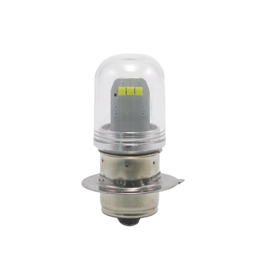 P15s-25-1 T19 LED Bulb - 1151 Motorcycle & Scooter Headlight 6-12VDC/10-30VDC