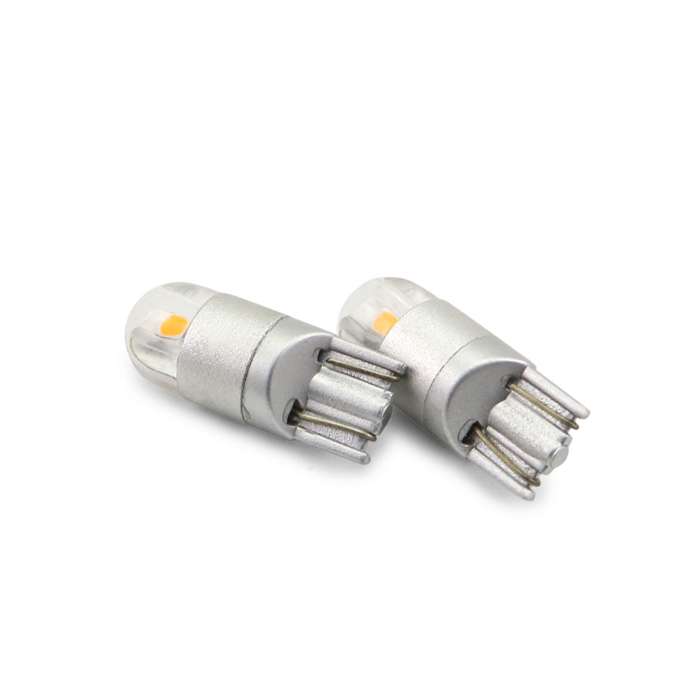 T10 PC covered LED bulb ultra-compact 25mm length profile