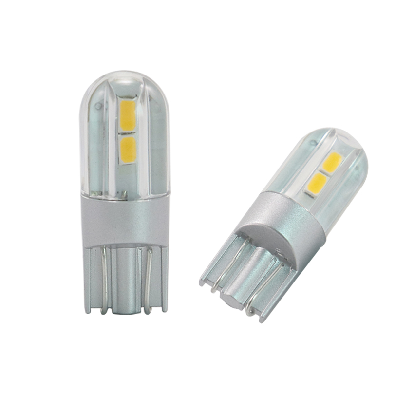 T10 W5W 194 LED Bulb - PC Cover Protected Marker Light 6V/12V/24-32VDC
