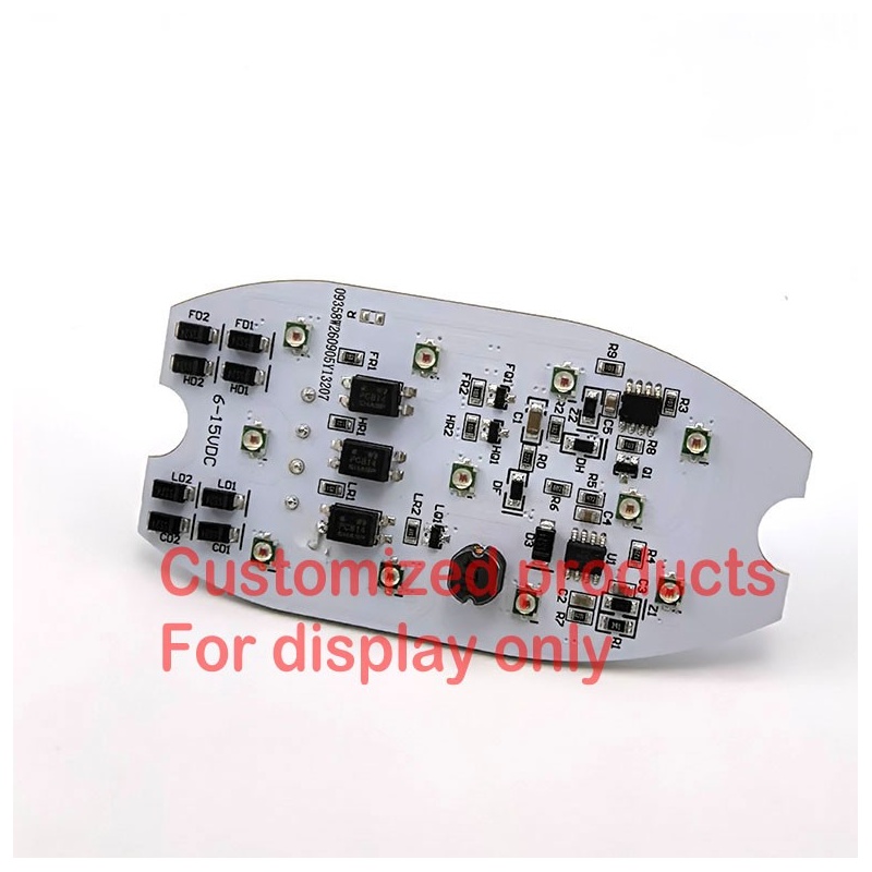 Custom MCU Motorcycle LED Tail Light PCBA - Non-Polarity Tail Brake & Flasher Module