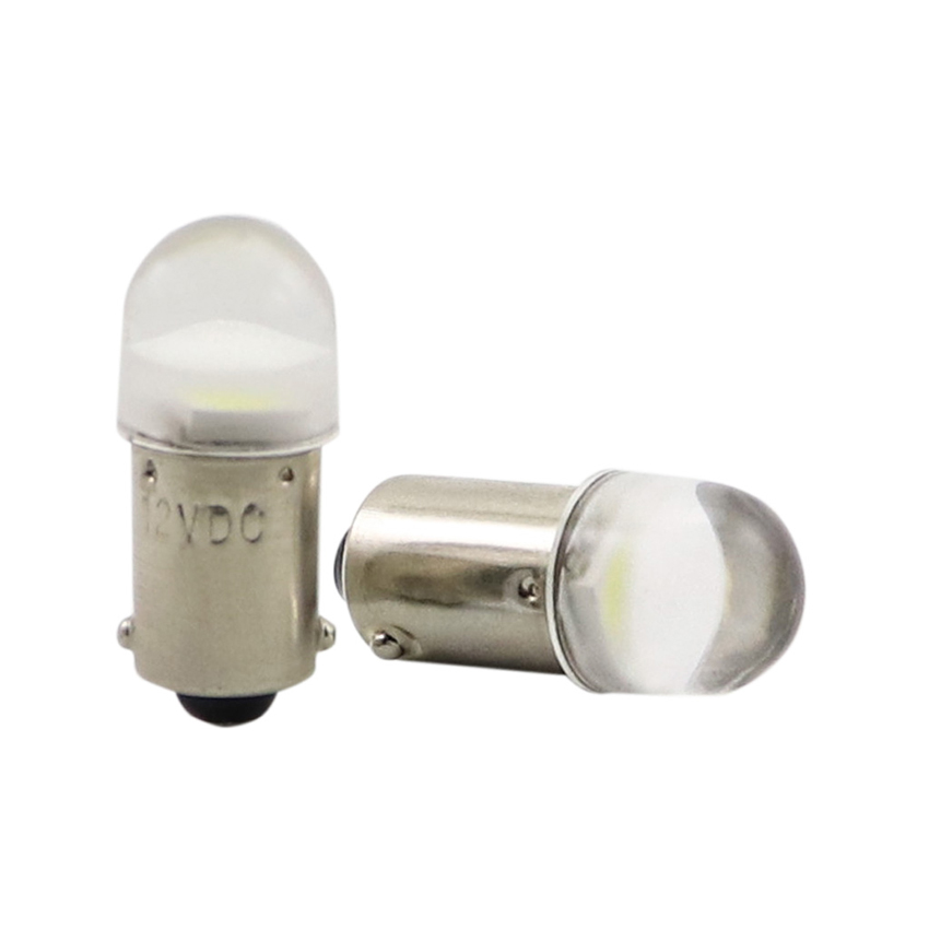 Compact BA9s T4W LED Bulb - Ultra-Short 25mm Miniature Bayonet Indicator Light