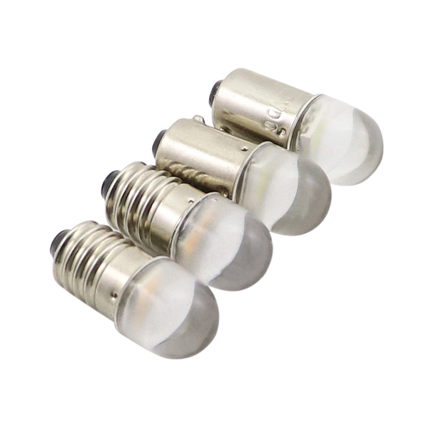 Dual-face SMD 2835 LEDs optical placement inside ultra-short 25mm BA9s LED indicator