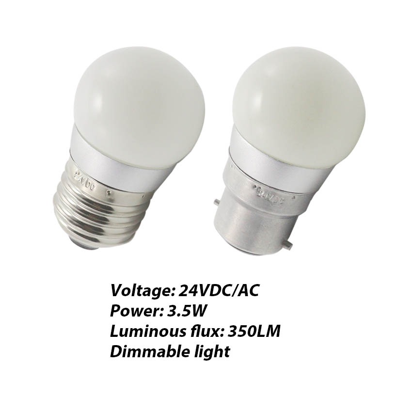 G35 miniature globe LED light bulb with B22 bayonet cap