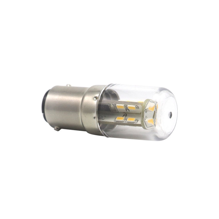BA15d T18 LED Bulb (1142 / 1004) - Marine & Train Indicator Light (Discrete 10V to 240V)