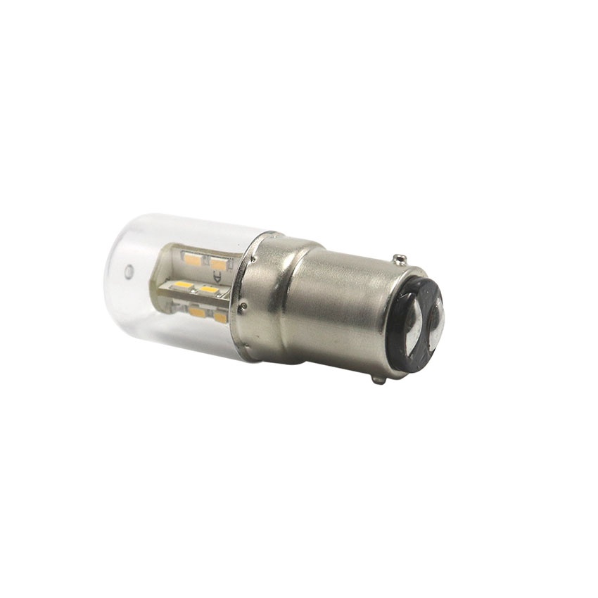 T18 cylindrical LED bulb with 360 degree omni-directional SMD 3014 emitter array