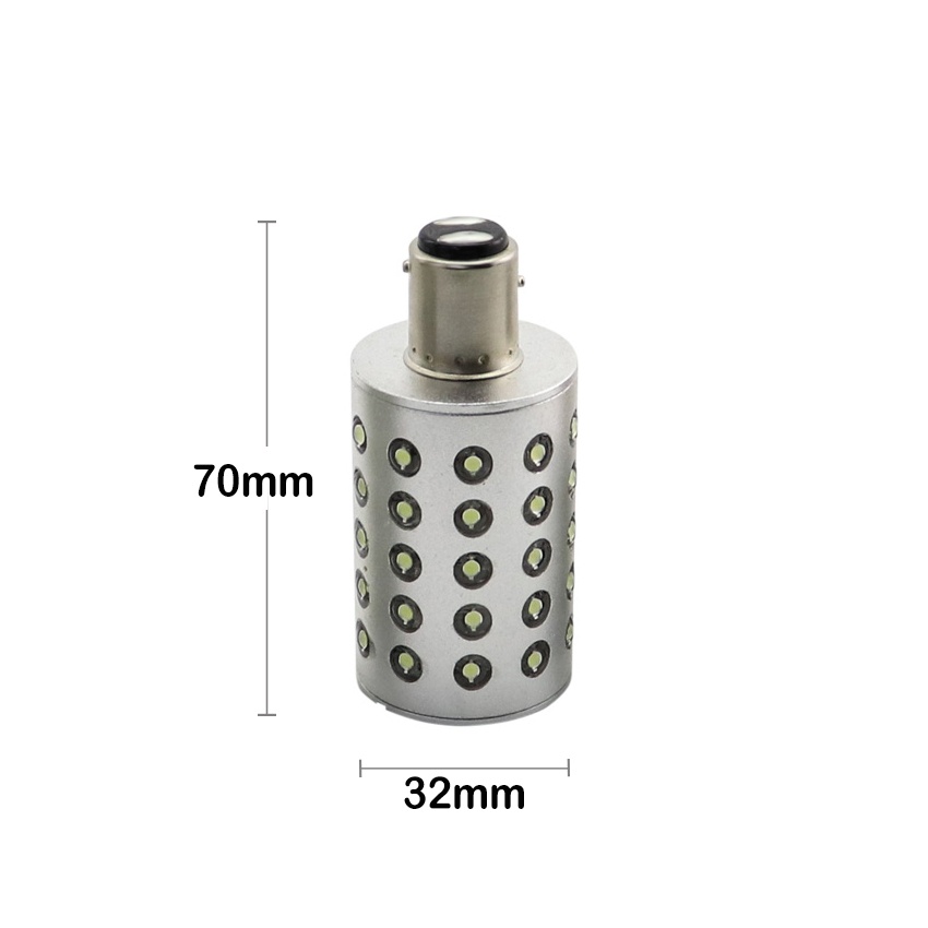 T32-50L BA15d marine LED bulb dimensional blueprint D32x70mm