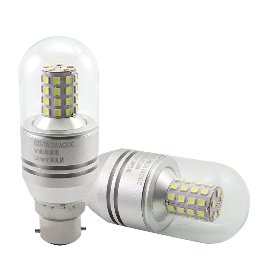 P28S marine prefocus base with locator lug and insulated dual bottom contacts