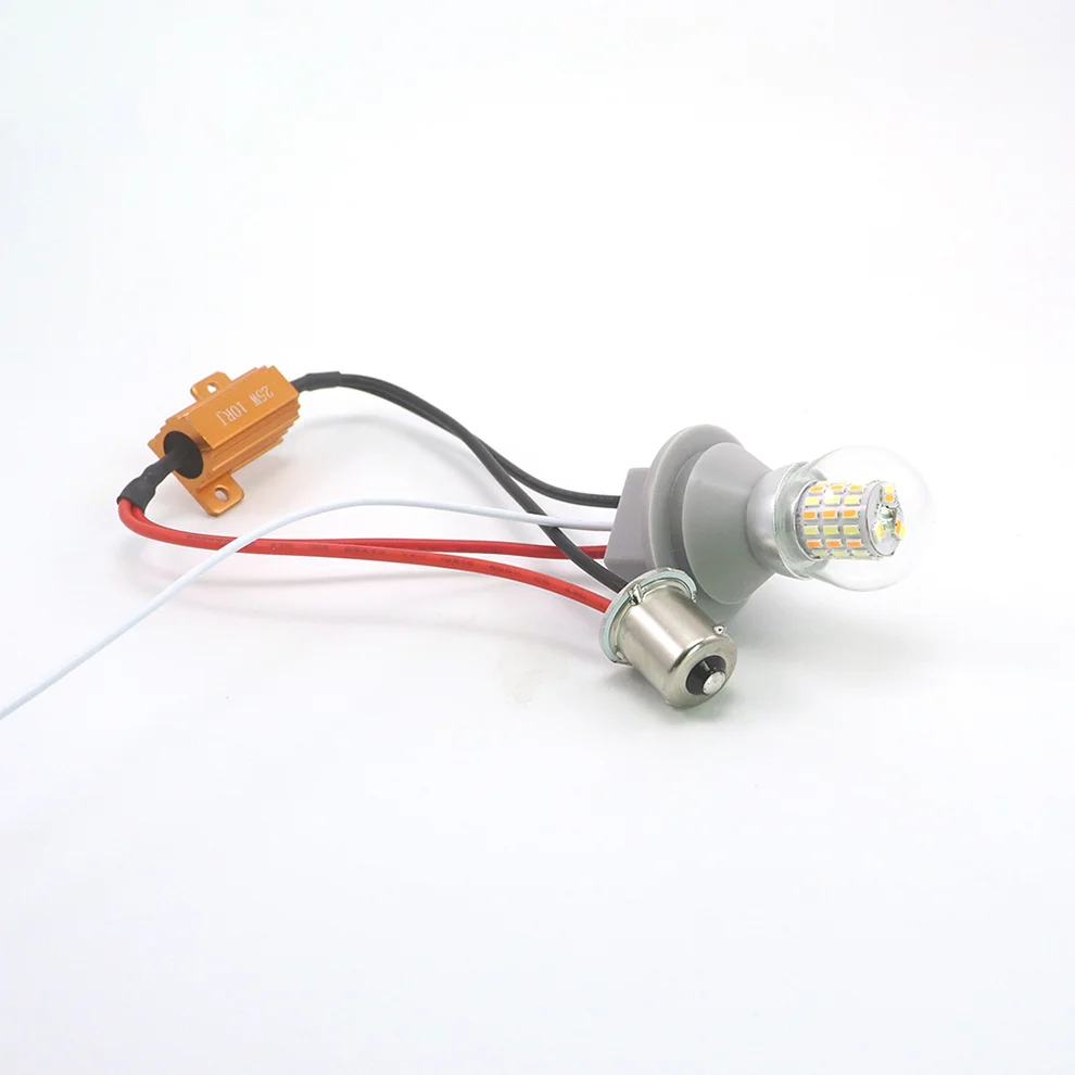 54x SMD 3014 LED Array under High-Borosilicate Protective Glass Lens