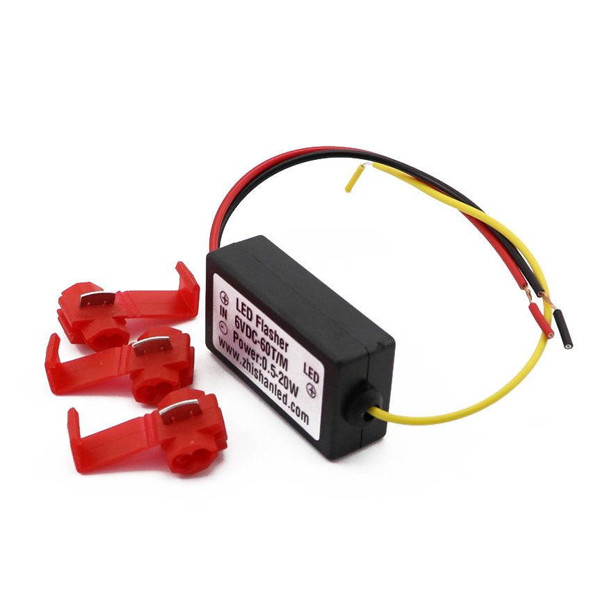 LED Flash Controller Studio Shot with Wire Tap Connectors