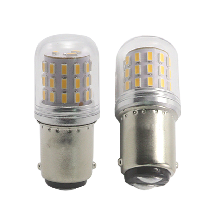 Self-flashing G18 LED bulb with built-in flasher circuitry studio product photography showcase