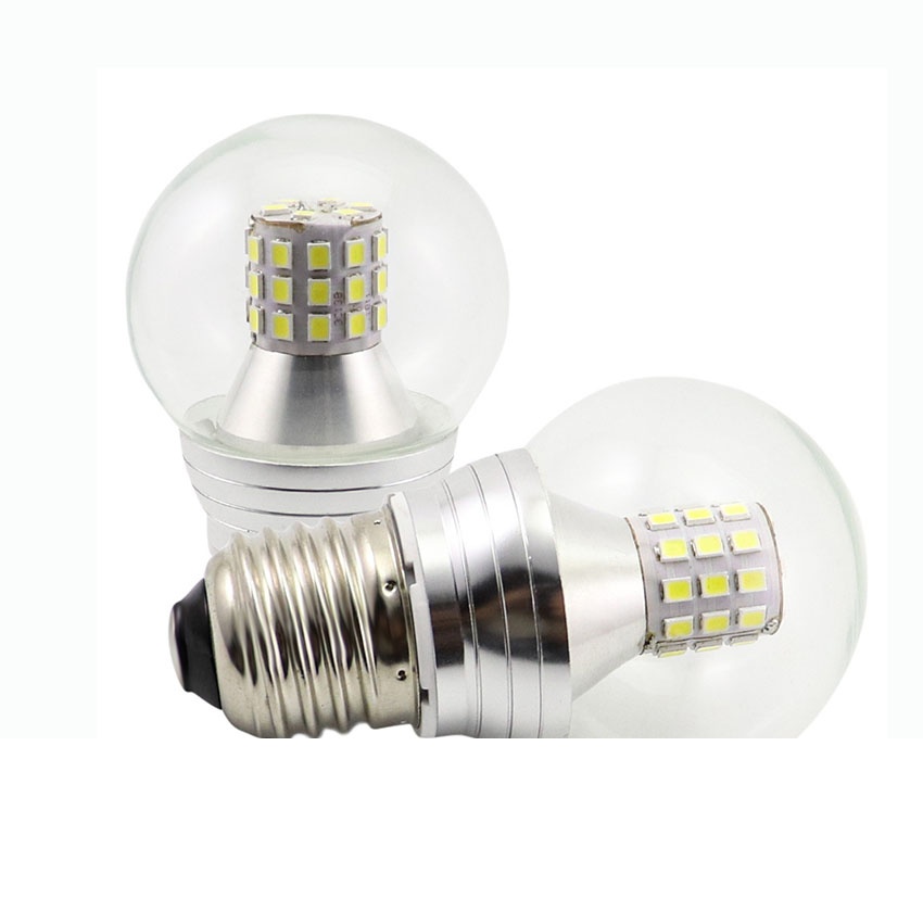 G50 low voltage LED globe bulb 5W 500LM with E27 screw base studio product showcase