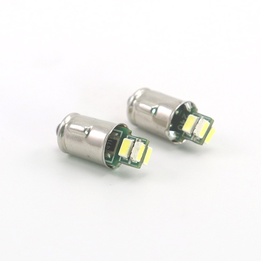 BA7S LED instrument light standing upright with 360-degree radial PCBA layout
