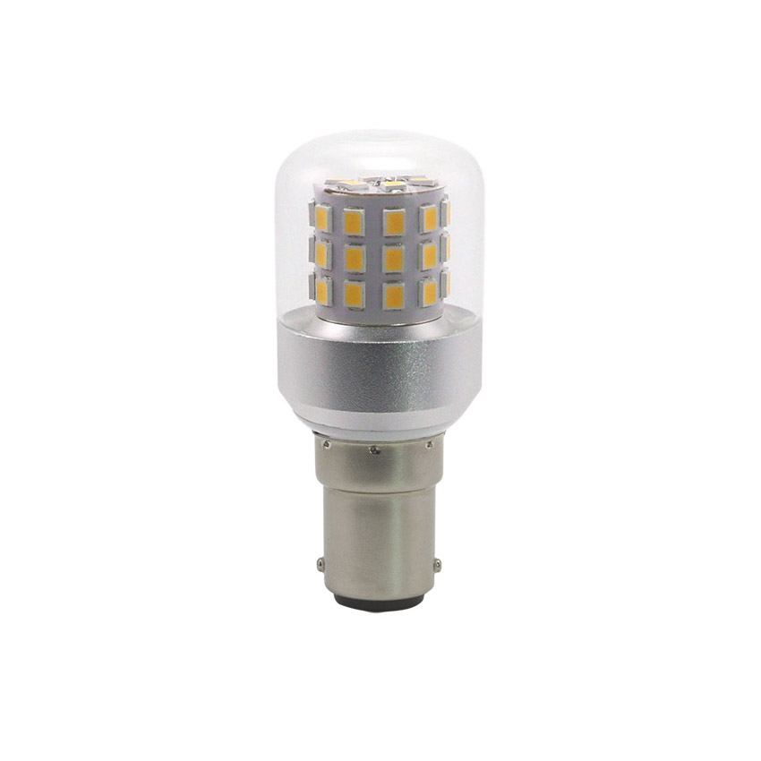 BA15D tubular marine and appliance LED replacement bulb 5W 500LM studio showcase