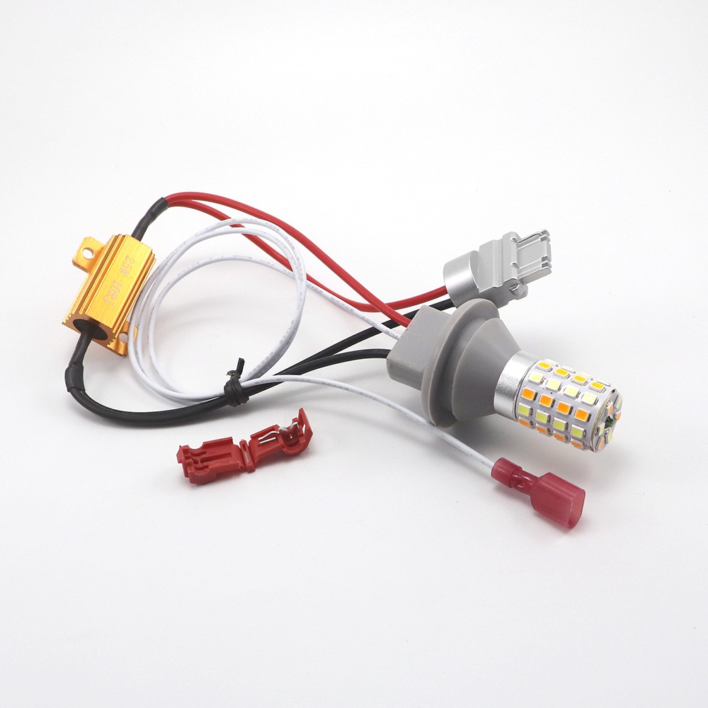 3156 Switchback LED Bulb SMD 2835 Array and Aluminum Heat Sink