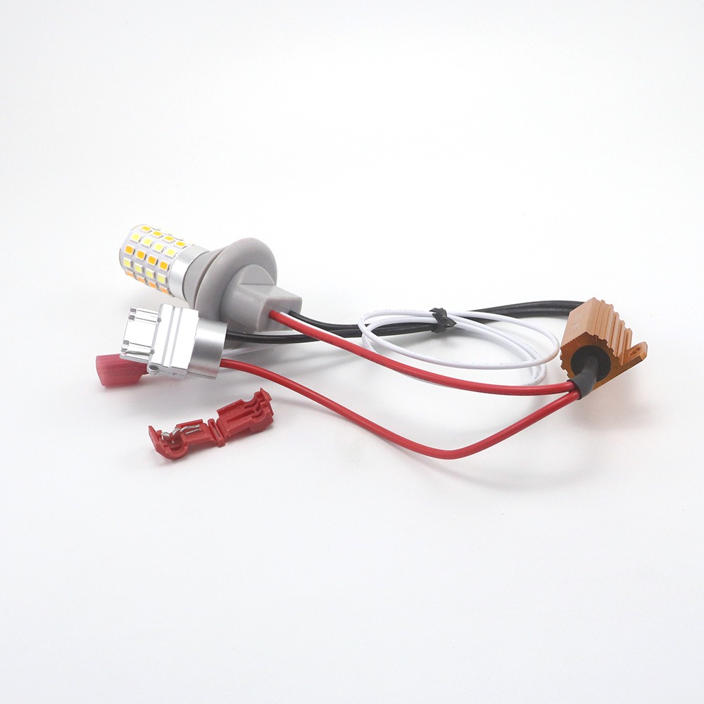 3156 Wedge Base Single Filament Socket and ACC Wire Lead