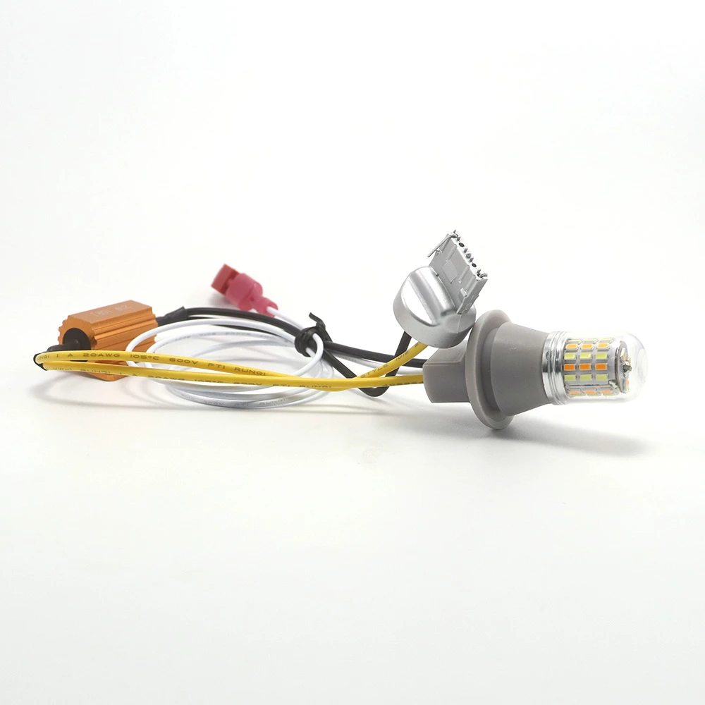 T20 PC Cover Switchback LED Bulb Wedge Base and Silicon Seal