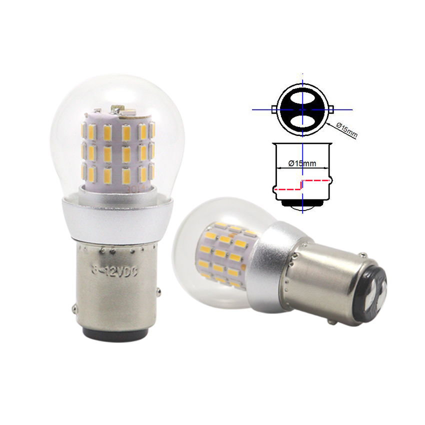 Marine LED Bulb 5W BA15D Boat Yacht Navigation Cabin