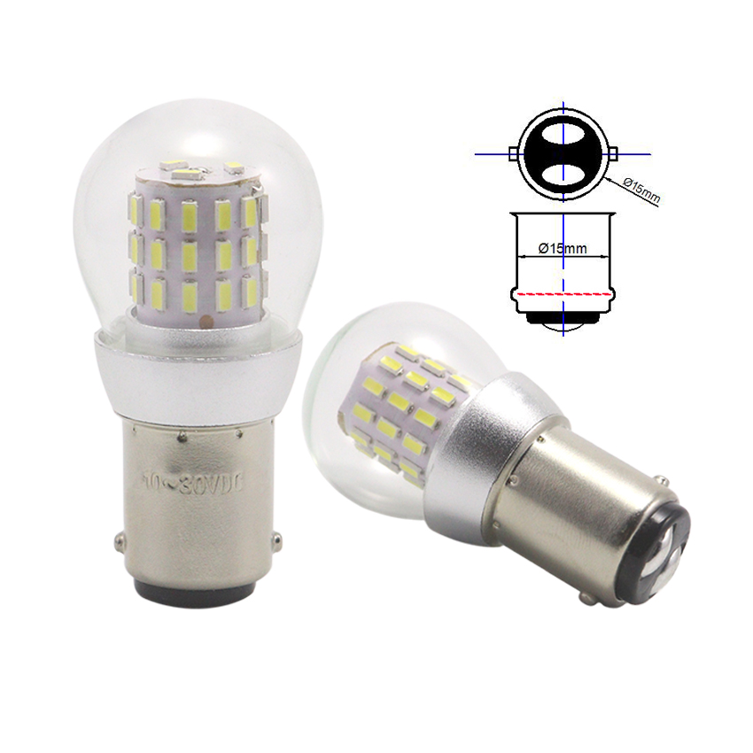 Marine LED Bulb 5W BA15D Boat Yacht Navigation Cabin