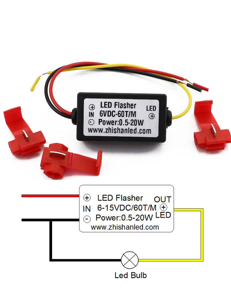 LED strobe controller customizable