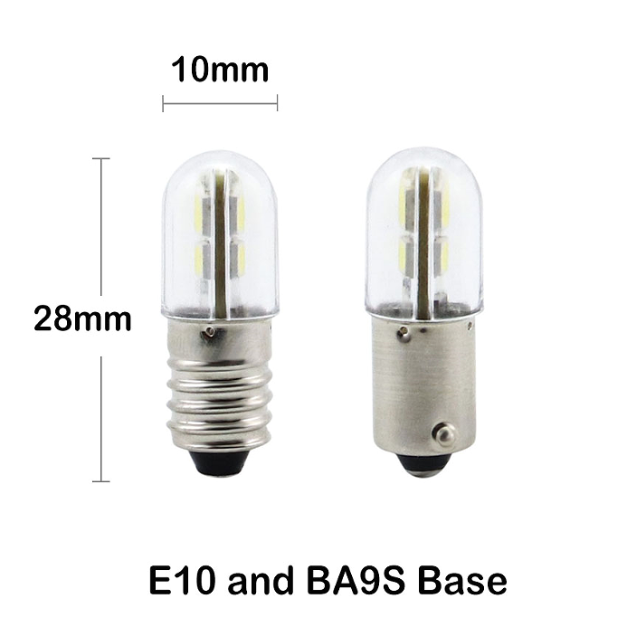 T4W E10 Ba9s Led Indicator Light Bulb