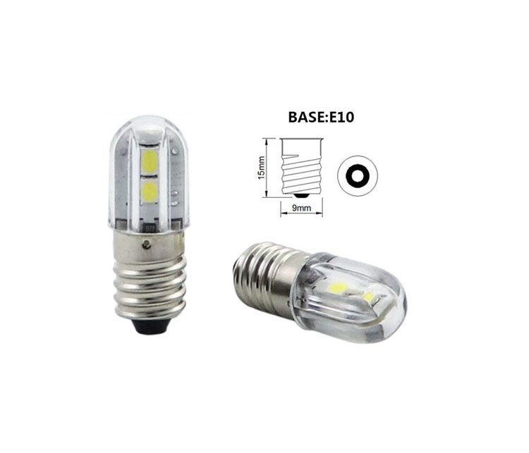 T4W E10 Ba9s Led Indicator Light Bulb