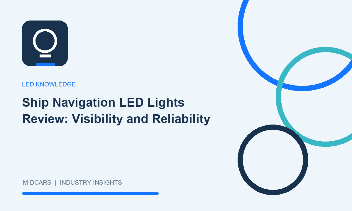 Ship Navigation LED Lights Review: Visibility and Reliability
