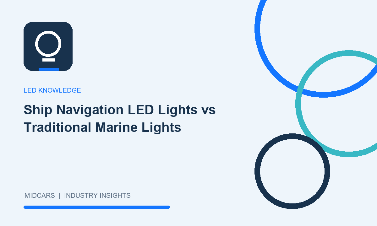 Ship Navigation LED Lights vs Traditional Marine Lights